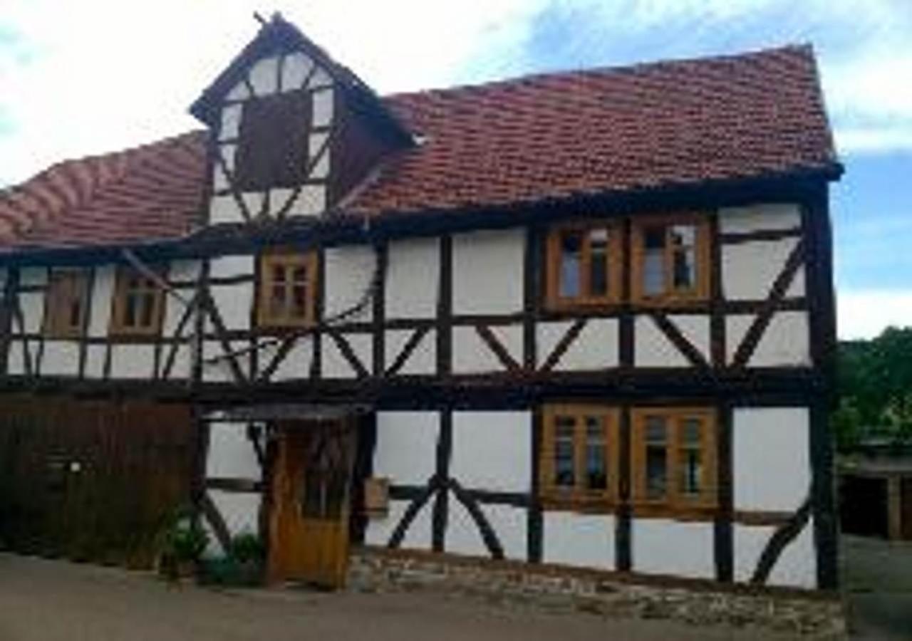 Aeltestes Haus In Quentel - Ferienwohnung 2 Mit Dachterrasse Hessisch Lichtenau Экстерьер фото