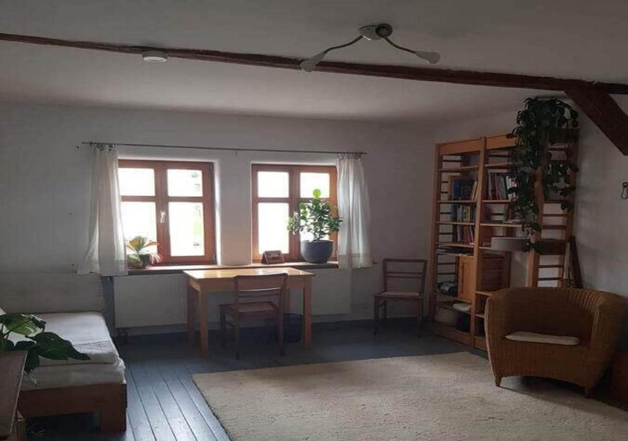 Aeltestes Haus In Quentel - Ferienwohnung 2 Mit Dachterrasse Hessisch Lichtenau Экстерьер фото