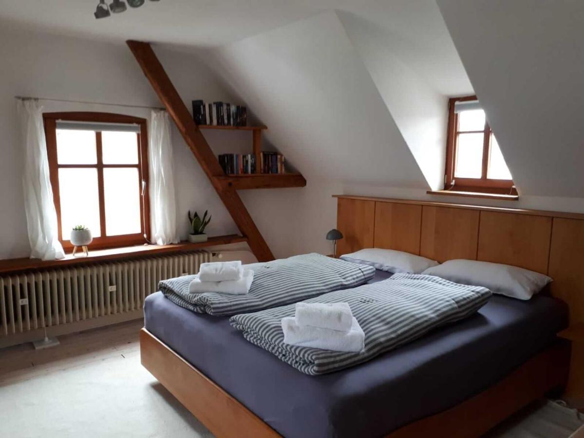 Aeltestes Haus In Quentel - Ferienwohnung 2 Mit Dachterrasse Hessisch Lichtenau Экстерьер фото